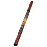 Didgeridoo deluxe en bambou dcoration aborigne, accord en do (130cm) + housse
