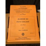 Didier vasseur marche du petit soldat pour piano partition editions combre