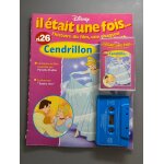 Disney il etait une fois cendrillon n 26 livre + cassette audio