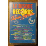 Le disque des records de la chanson fran�aise cassette audio k7 tape montant brassens trenet brel piaf ...