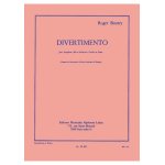 Divertimento pour sax alto et piano de roger boutry