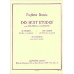 Dix - huit etudes pour hautbois ou saxophone