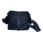 Domke f - 8 small - etui pour appareil photo num�rique avec lentilles - toile de coton - noir