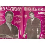 Double partition belge yves montand rengaine ta rengaine / jean paul mauric belle a croquer !