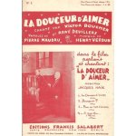 La douceur d'aimer (film la douceur d'aimer) - fox trot - chant seul - 1931 La douceur d'aimer (film la douceur d'aimer) - fox trot - chant seul - 1931