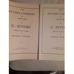 Douze etudes caprices pour violon seul g sivori firmin touche leduc