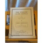 Dowland songs 11 - 21 3e livre fellowes dart partition chant luth stainer & bell