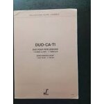 Duo - ca - ti duo pour percussions 1 caisse claire 4 timbales fuzeau
