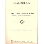Durand debussy c. - la fille aux cheveux de lin - violon et piano [broch]