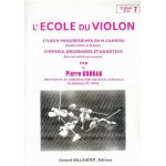 L'cole du violon etudes prgressives en 14 cahiers choisies, cahier 7