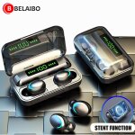 Ecouteurs sans fil bluetooth 5. 0 f9tws, oreillettes tactiles stéréo, casque d'écoute pour sport, musique, ... Ecouteurs sans fil bluetooth 5. 0 f9tws, oreillettes tactiles stéréo, casque d'écoute pour sport, musique, ...