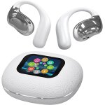 Ecouteurs sans fil bluetooth 5. 4 avec ecran tactile intelligent et crochets auriculaires - ecouteurs ...