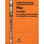 Eduard pütz serenade pour: flûte a bec alto, accordéon Eduard pütz serenade pour: flûte a bec alto, accordéon