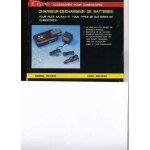 Ef 901 - adapteur d'alimentation et chargeur de batterie - pour jvc gr - sxm265, sxm515; panasonic nv ...