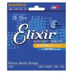 Elixir 12077 nanoweb jeu de cordes pour guitare electrique light - heavy