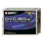 Emetec ekdvc605 - pack de 5 cassettes mini dv - dvc 60 me Emetec ekdvc605 - pack de 5 cassettes mini dv - dvc 60 me