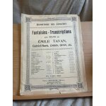 Emile tavan fantaisie piano 28 jours de clairette v. roger partition choudens Emile tavan fantaisie piano 28 jours de clairette v. roger partition choudens