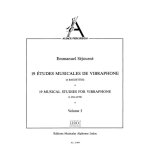 Emmanuel séjourné : 19 etudes musicales de vibraphone - volume 5 - recueil vibraphone 9790046276248 al27624 ... Emmanuel séjourné : 19 etudes musicales de vibraphone - volume 5 - recueil vibraphone 9790046276248 al27624 ...