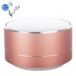 Enceinte bluetooth d'intrieur or rose mini haut - parleur stro portable, avec mic intgr et ampli ...
