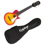 Epiphone les paul ukulele concert heritage cherry burst