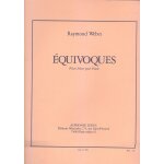 Equivoques pi�ces br�ves pour piano de raymond weber