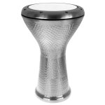Ethno 1657mr - derbouka egyptienne standard martele avec housse + cl de rglage