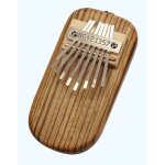 Ethno bdzw e - kalimba electro acoustique 8 notes diatonique - bois zebr�