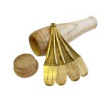 Ethno gvp4 - quartet de guimbardes vietnamiennes a lèvres, simple lame - etui bois Ethno gvp4 - quartet de guimbardes vietnamiennes a lèvres, simple lame - etui bois