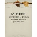 Etudes m�lodiques et faciles (63) fl�te