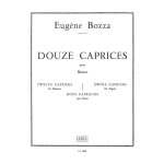 Eugne bozza : douze caprices pour basson