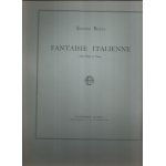 Eugene bozza fantaisie italienne pour flte et piano