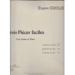 Eug�ne cools - chansons des bois - pi�ce facile pour violon et piano. (partition)
