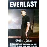Everlast - black jesus - affiche / poster envoi en tube