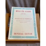 F. tarrega recuerdos de la alhambra partition guitare karl scheit ed. universal