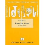 Faillenot : pastorale varie - clarinette - robert martin