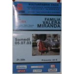 Familia veranda miranda - affiche musique / concert / poster