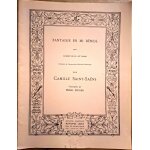 Fantaisie en mi bemol de camille saint saens / busser pour trompette sib et piano, leduc