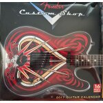 Fender custom shop guitar calendar 2016 Fender custom shop guitar calendar 2016