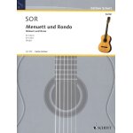 Fernando sor menuet et rondeau op. 22 edition schott pour: guitare