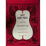 Fernando sor sixty short pieces for guitar volume 2, nos. 39 - 60