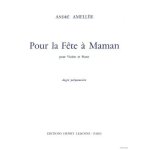 Pour la f�te a maman violon et piano