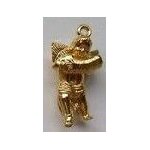 Fve ange au bandonon - srie dore anges musiciens en pendentif (2014)