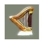 Fève harpe. série les instruments de musique. 1998 Fève harpe. série les instruments de musique. 1998