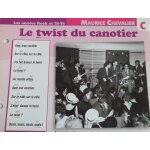 Fiche chanson le twist du canotier maurice chevalier