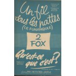 Un fil sous les pattes le funambule de j datin et h giraud et qu'est ce que c'est f bonifay g magenta ...