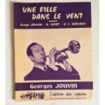 Une fille dans le vent, bol�ro georges jouvin, r. sigot & a. j. dervaux, l'edition des copains, 1967