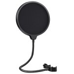 Filtre anti - pop pour microphone filtre anti - pop en mousse pour pare - brise pour blue yeti, mxl, ... Filtre anti - pop pour microphone filtre anti - pop en mousse pour pare - brise pour blue yeti, mxl, ...