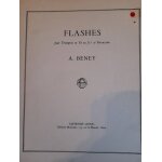 Flashes pour trompette en ut ou si et percussion Flashes pour trompette en ut ou si et percussion