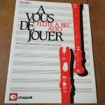 A vous de jouer la fl�te a bec alto