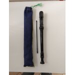 Flute a bec en plastique noir ariel - israel type e